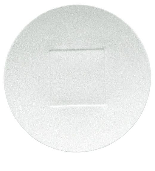 2 x Assiette à dîner centre carré - Raynaud